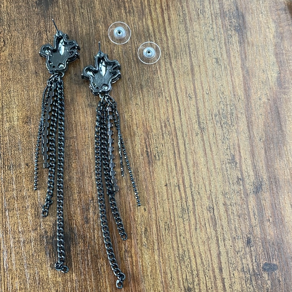 Lux Kill Fringe Earrings - Picture 7 of 10